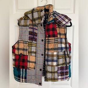 Desigual Multicolor Patchwork Vest